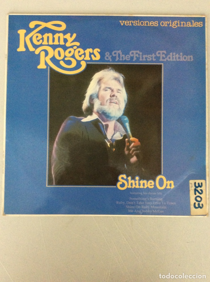 Discos de vinilo: Kenny Rogers & The First Edition. Shine On - Foto 1