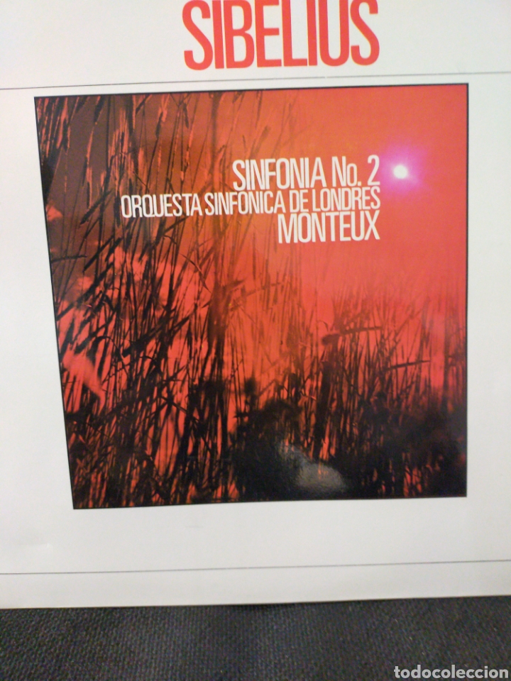 Discos de vinilo: SIBELIUS SINFON&Iacute;A 2 MONTEUX VINILO - Foto 1