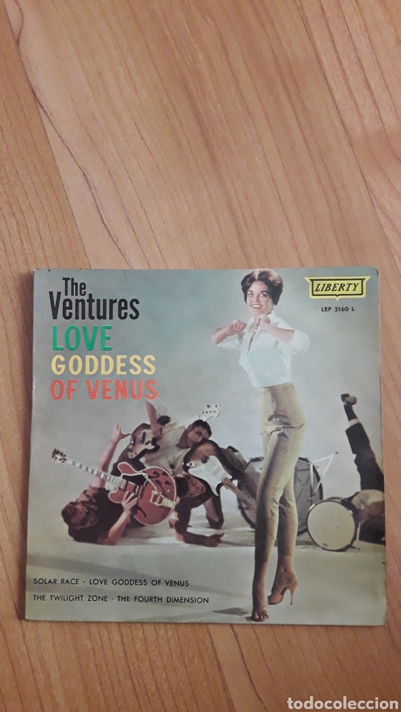Discos de vinilo: THE VENTURES. SOLAR RACE - Foto 1