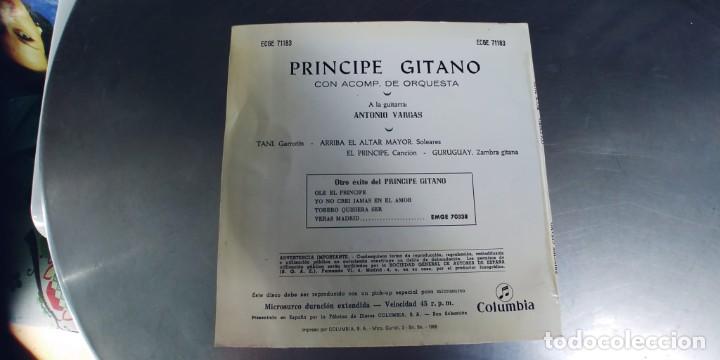 Discos de vinilo: EL PRINCIPE GITANO-EP TANI +3 - Foto 2
