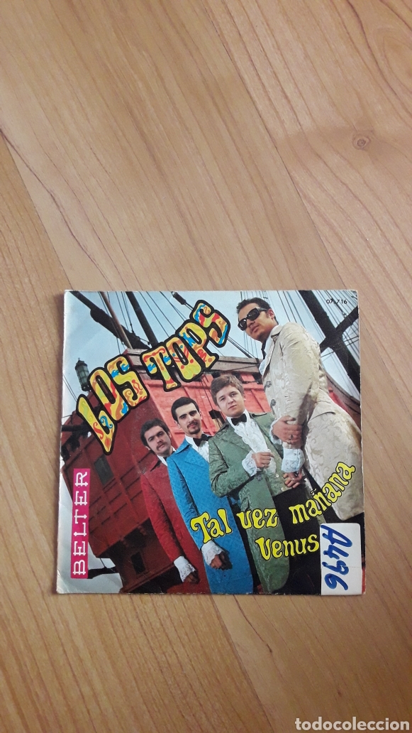 Discos de vinilo: LOS TOPS. TAL VEZ MA&Ntilde;ANA - Foto 1