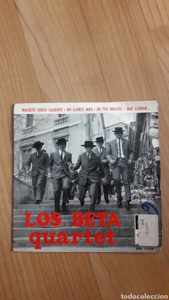 Discos de vinilo: LOS BETA QUARTET. MALDITO SUELO CALIENTE - Foto 1