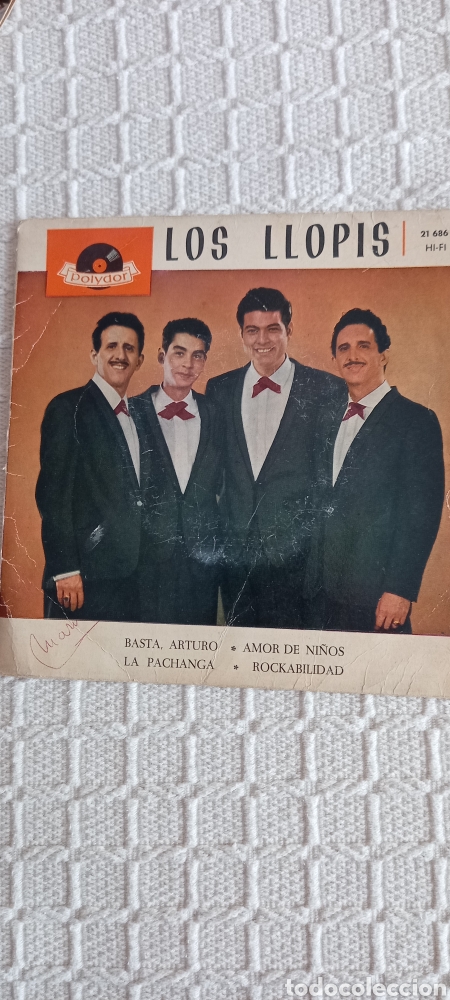 Discos de vinilo: Disco 45 rpm Los Llopis - Foto 1