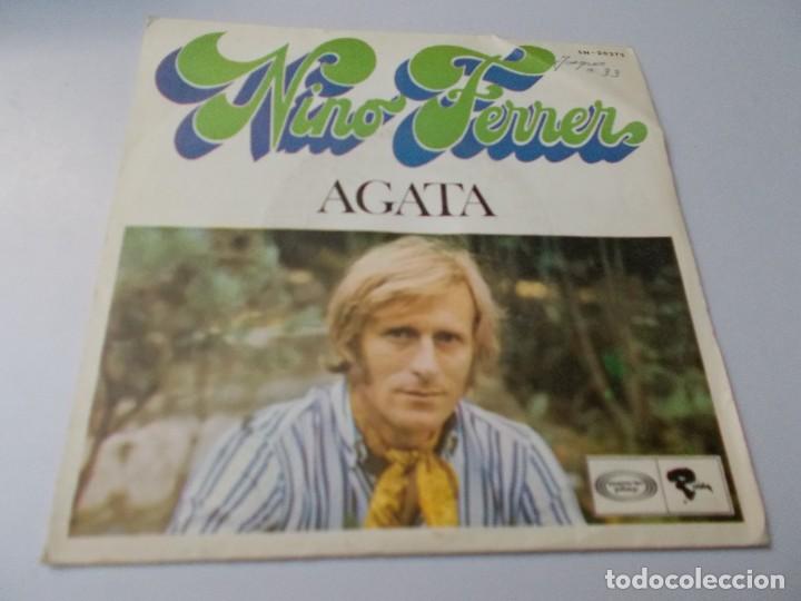 Discos de vinilo: NINO FERRER Agata / Donna Rosa - Foto 1