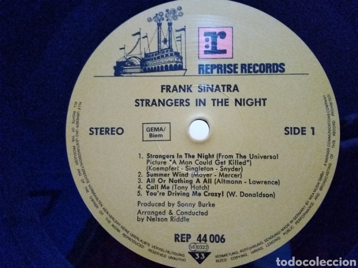 Discos de vinilo: LOTE 3LP DE FRANK SINATRA - 20 CLASSIC TRACKS +THE REPRISE YEARS +STRANGERS IN THE NIGHT LPs VINILO - Foto 20 - 291308388