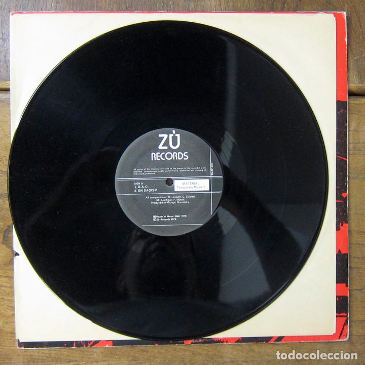Discos de vinilo: MATERIAL - TEMPORARY MUSIC 1 - 1979 - - Foto 3