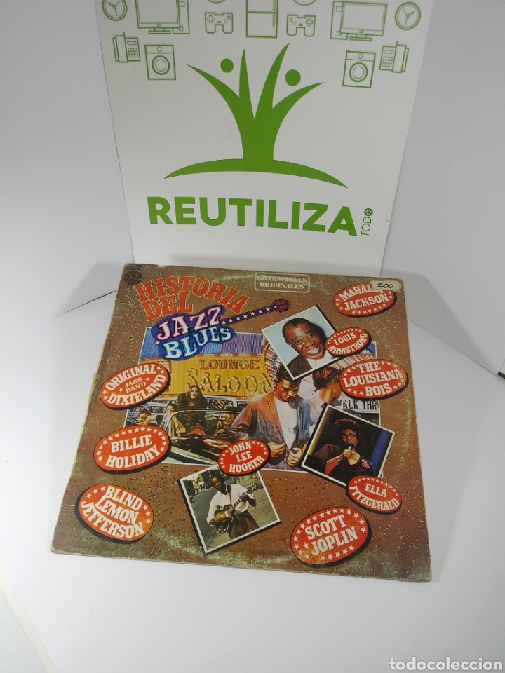 Disques de vinyle: HISTORIA DEL JAZZ BLUES