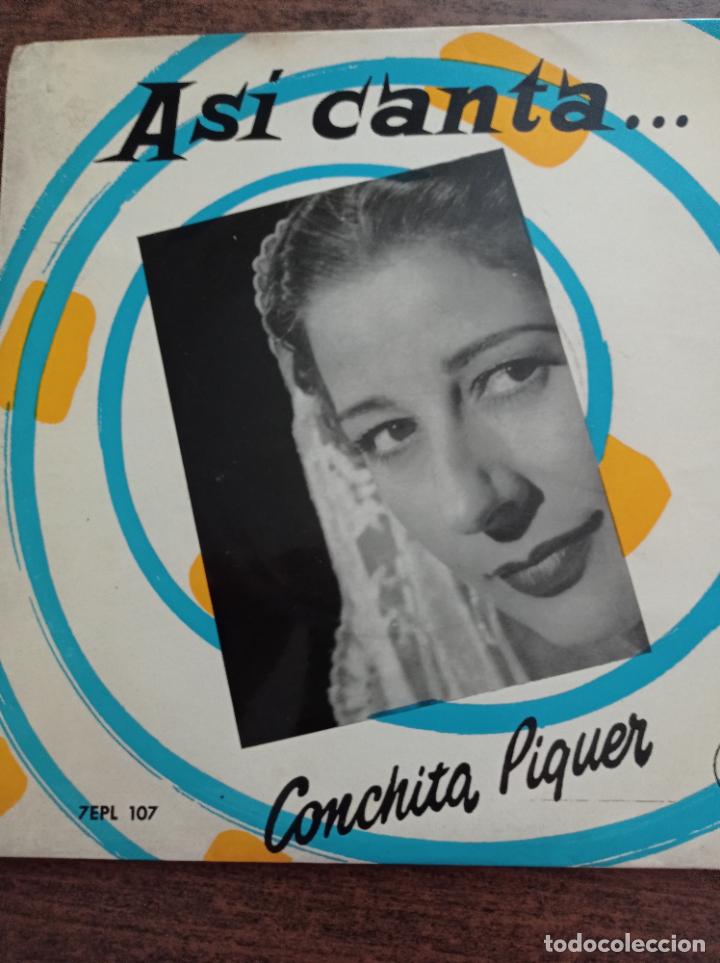 Discos de vinilo: CONCHA PIQUER - ASI CANTA - Foto 1