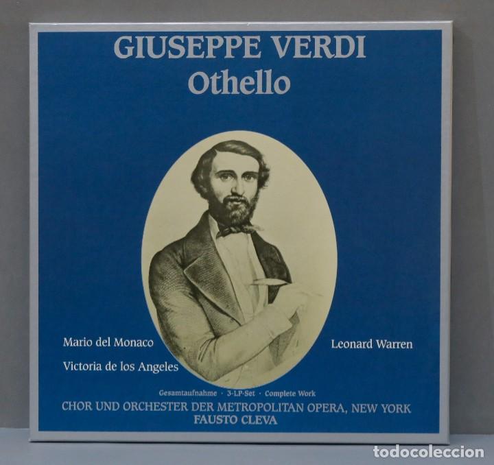 Discos de vinilo: CAJA LP. OTHELLO. VERDI. CLEVA - Foto 1