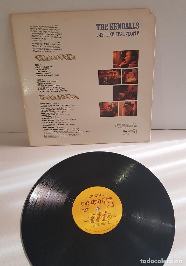 Discos de vinilo: THE KENDALLS - JUST LIKE REAL PEOPLE - Foto 4