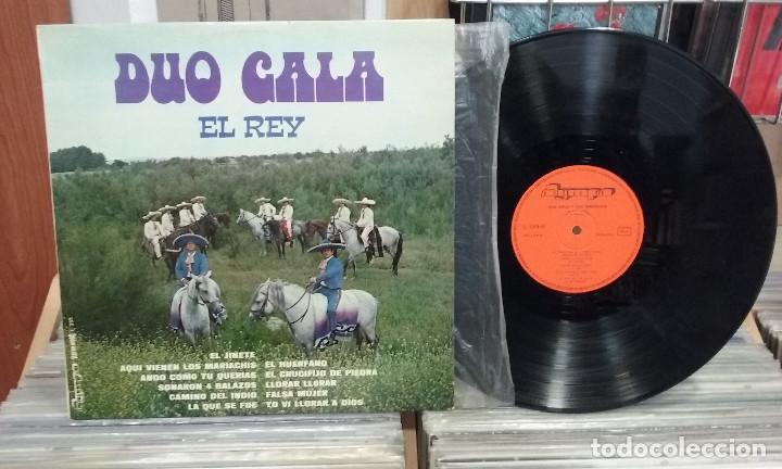 Discos de vinilo: Duo Gala. El rey. Olympo 1975, ref. L-333 -- LP - Foto 1