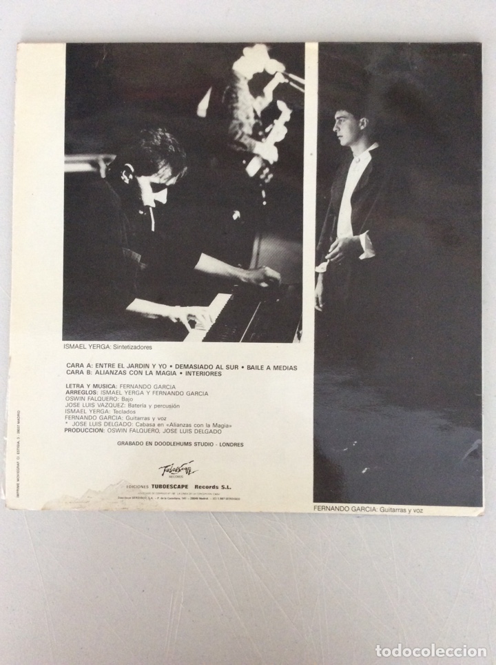 Discos de vinilo: Occidente. Entre el jard&iacute;n y yo - Foto 2