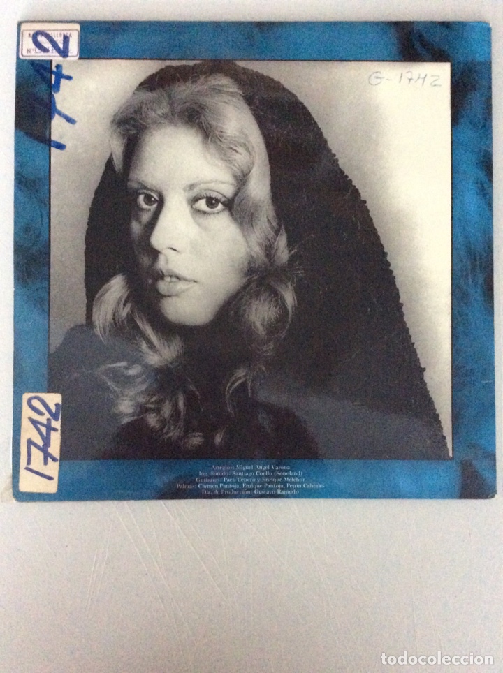 Discos de vinilo: Mar&iacute;a Jim&eacute;nez. Si supieras la amargura - Foto 2