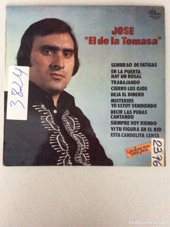 Discos de vinilo: Jos&eacute; &ldquo;El de la Tomasa&rdquo;. Sembrao de fatigas - Foto 1