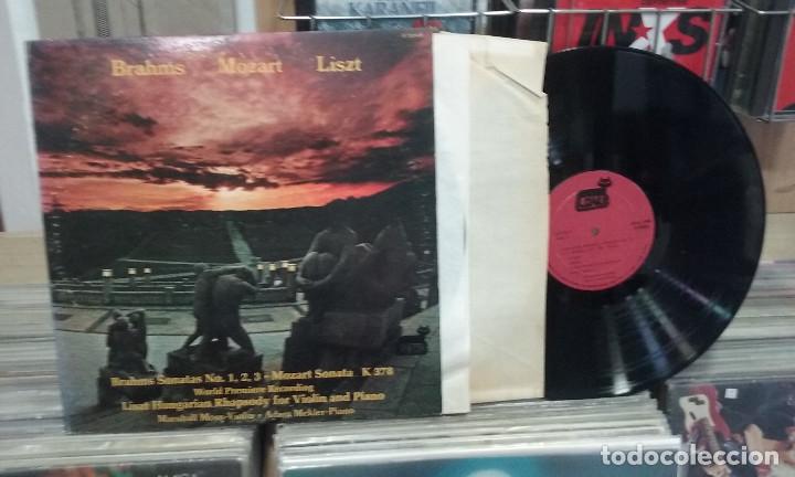 Discos de vinilo: Brahms / Mozart / Liszt. Lizard, ref. C-20105 -- LP - Foto 1
