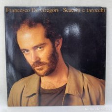 Discos de vinilo: LP - VINILO FRANCESCO DE GREGORI - SCACCHI E TAROCCHI + ENCARTE - ITALIA - AÑO 1985. Lote 291439448