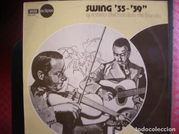 Disques de vinyle: QUINTETO DEL HOT CLUB DE FRANCIA- SWING 35-39. LP.