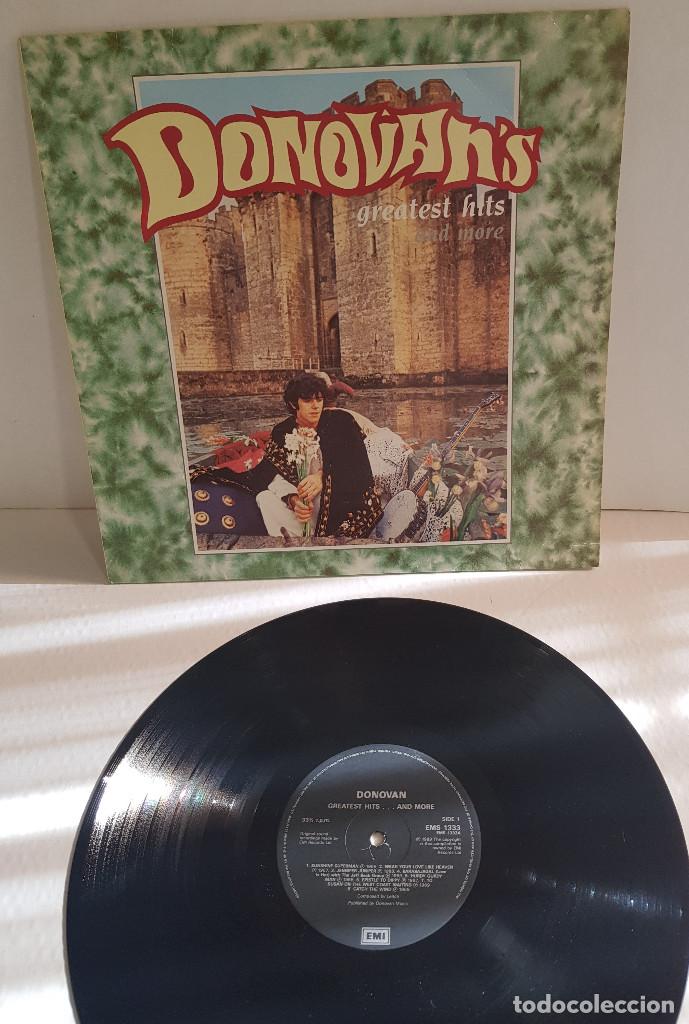 Discos de vinilo: DONOVAN&acute;S - GREATEST HITS AND MORE - Foto 1