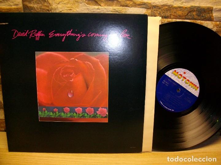 Discos de vinilo: David Ruffin &ndash; Everythings Coming Up Love LP - Foto 1