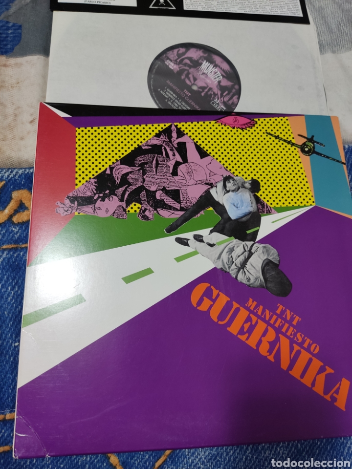 LP VINILO T.N.T. ”MANIFIESTO GERNIKA” / CANTANTE 091 (Música - Discos - LP Vinilo - Punk - Hard Core)