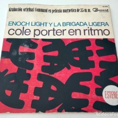 Discos de vinilo: VINILO LP ENOCH LIGHT Y LA BRIGADA LIGERA. COLE PORTER EN RITMO. 1965.