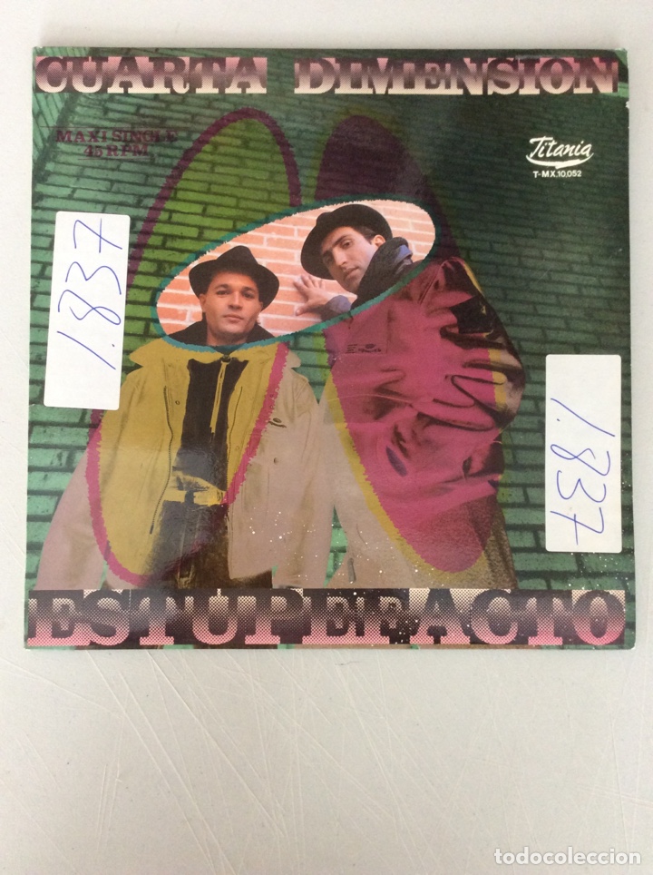 Discos de vinilo: Cuarta Dimensi&oacute;n. Estupefacto. - Foto 1