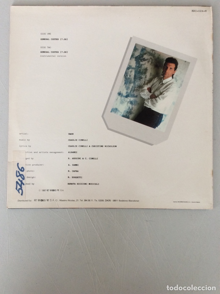 Discos de vinilo: Swan. General Custer. - Foto 2