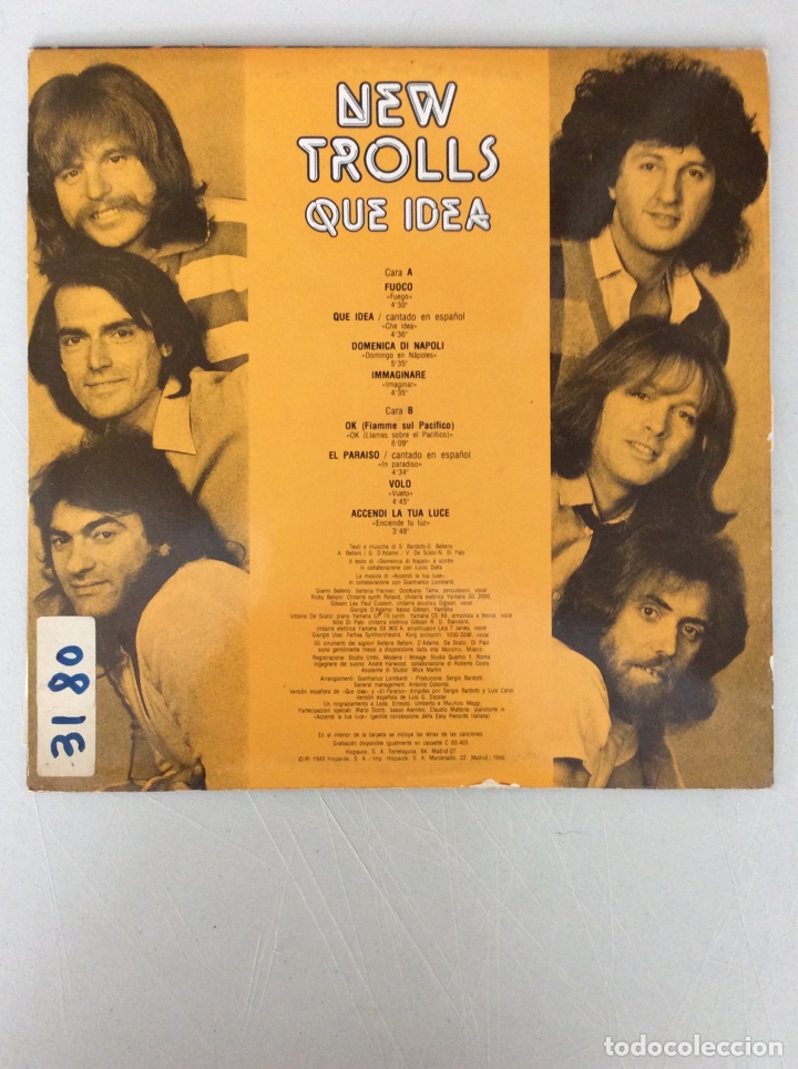 Discos de vinilo: New Trolls. Que idea. - Foto 2
