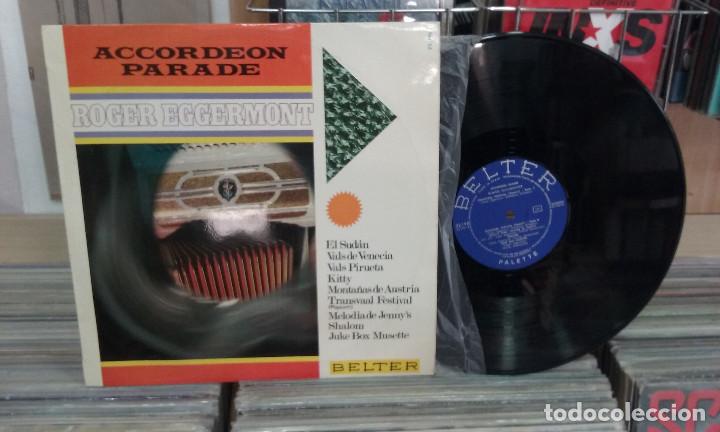 Discos de vinilo: Roger Eggermont. Accordeon parade. Belter1968, ref. 22.196 - LP - Foto 1