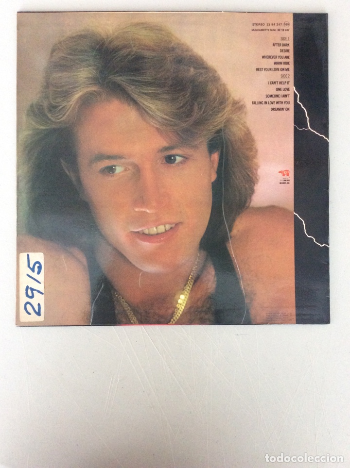 Discos de vinilo: Andy Gibb. After dark - Foto 2