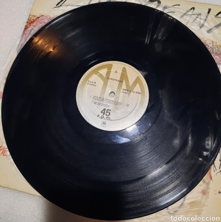 Discos de vinilo: Europeans - A+E+I+O+U - Foto 4