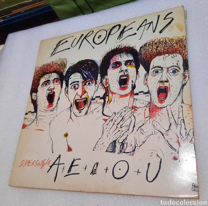 Discos de vinilo: Europeans - A+E+I+O+U - Foto 1