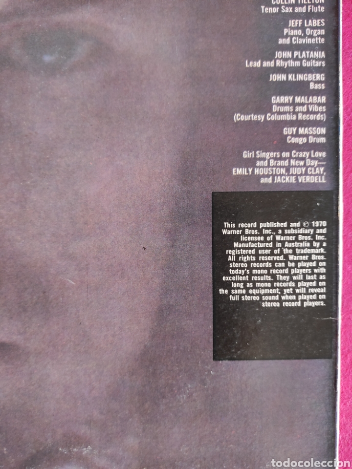 Discos de vinilo: LP VAN MORRISON. MOONDANCE. WARNER 1970. - Foto 4