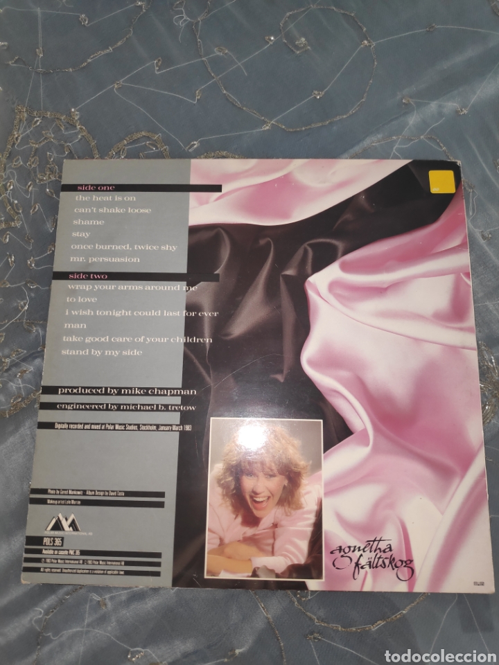 Discos de vinilo: Agnetha Faltskog - Abba - Wrap your arms around me - Abba - Foto 3