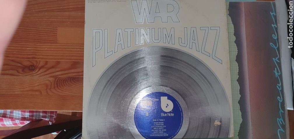 Discos de vinilo: Disco vinilo war platinum jazz doble - Foto 2