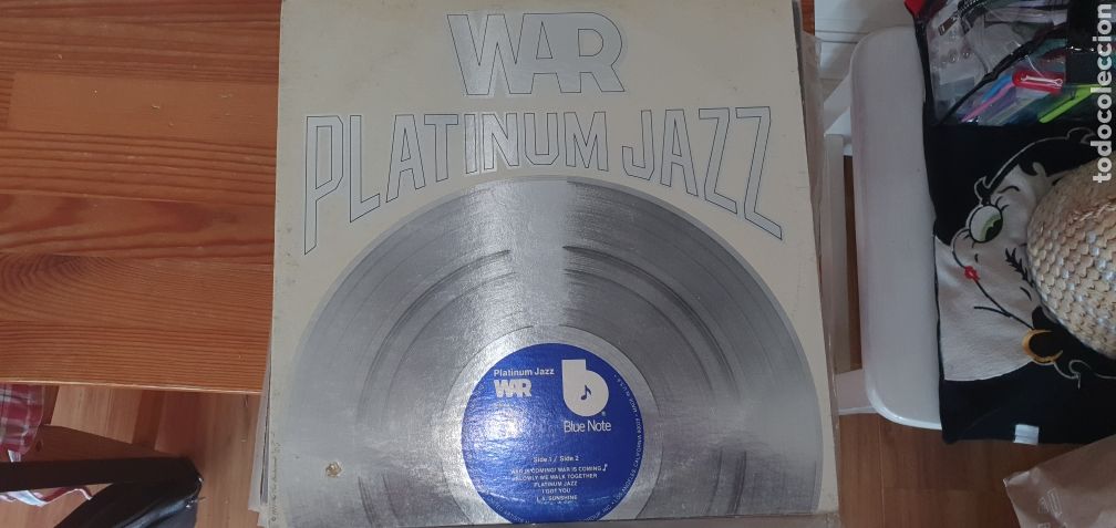 Discos de vinilo: Disco vinilo war platinum jazz doble - Foto 1