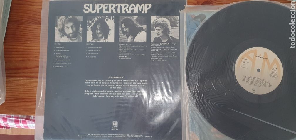 Discos de vinilo: Disco vinilo supertramp 1977 - Foto 2