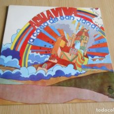 Discos de vinilo: AGUAVIVA - LA CASA DE SAN JAMÁS -, LP, LLEGANDO + 11, AÑO 1972. Lote 291859258