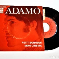 Discos de vinilo: DISCO VINILO 45 RPM ADAMO. Lote 291871448