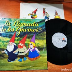 Discos de vinil: LA LLAMADA DE LOS GNOMOS BANDA SONORA LP VINILO 1987 ESPAÑA CON ENCARTE CONTIENE 10 TEMAS. Lote 317911673