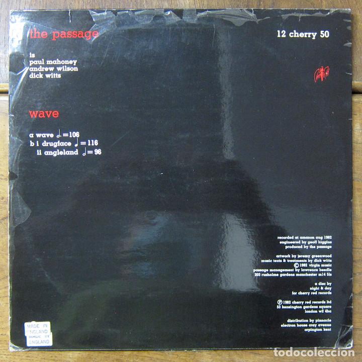 Discos de vinilo: THE PASSAGE - WAVE - 1982 - EDICI&Oacute;N INGLESA - Foto 2