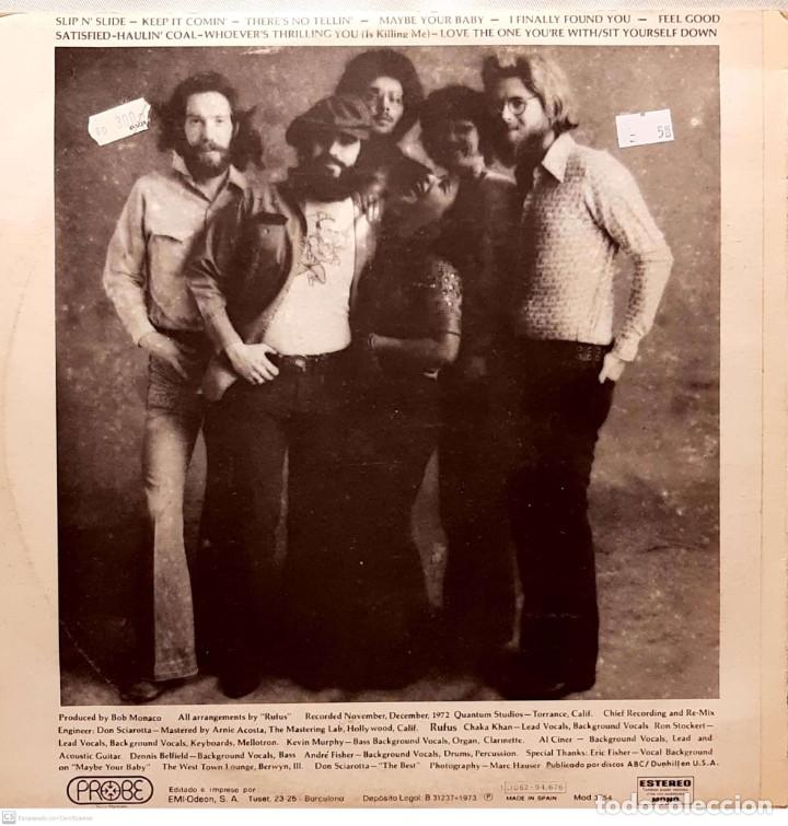 Discos de vinilo: Rufus &lrm;&ndash; Rufus - Foto 2