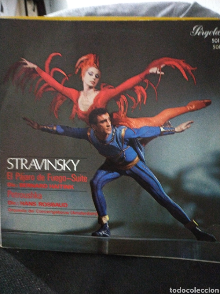 Discos de vinilo: STRAVINSKY EL P&Aacute;JARO DE FUEGO VINILO - Foto 1