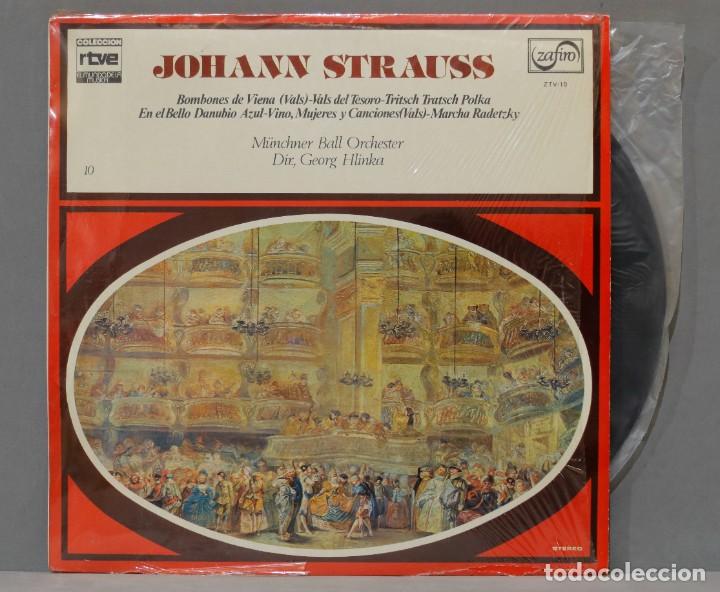 Discos de vinilo: LP. STRAUSS. COLECCION RTVE 10 - Foto 1