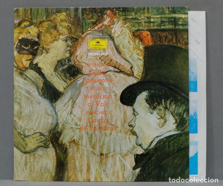 Discos de vinilo: LP. OFFENBACH. WEBER. PONCHELLI - Foto 1