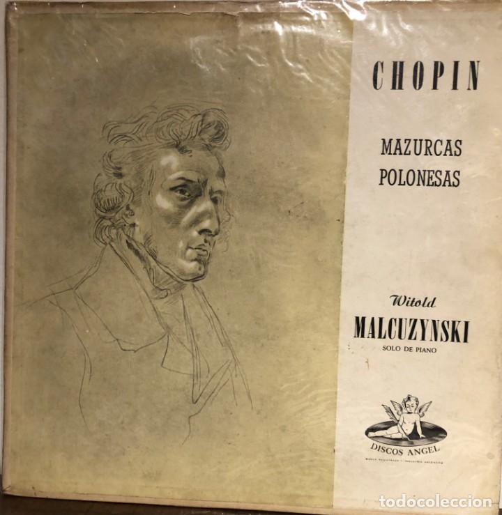 Discos de vinilo: LP argentino de Witold Malcuzynski a&ntilde;o 1954 - Foto 1