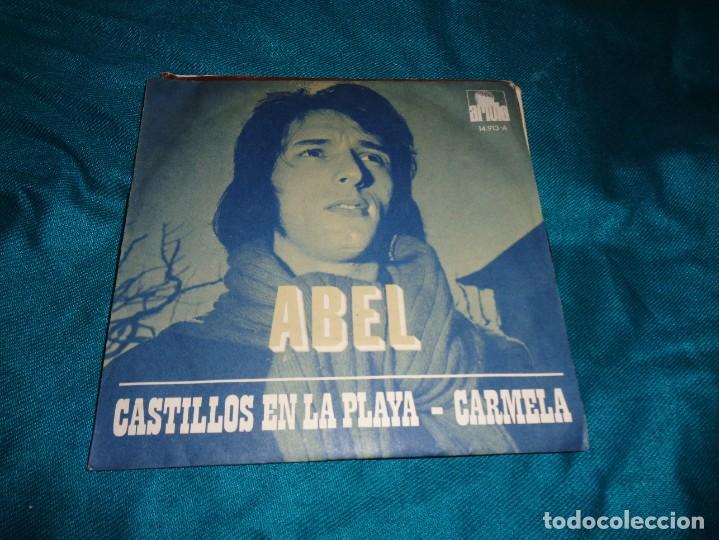 Discos de vinilo: ABEL. CASTILLOS EN LA PLAYA / CARMELA.ARIOLA, 1971. IMPECABLE (#) - Foto 1