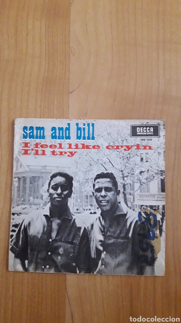 Discos de vinilo: SAM AND BILL. I FEEL LIKE CRYIN - Foto 1