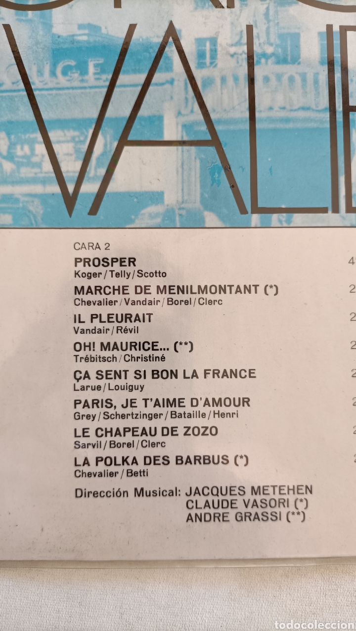 Discos de vinilo: Maurice Chevalier - Les Triomphes - Foto 3