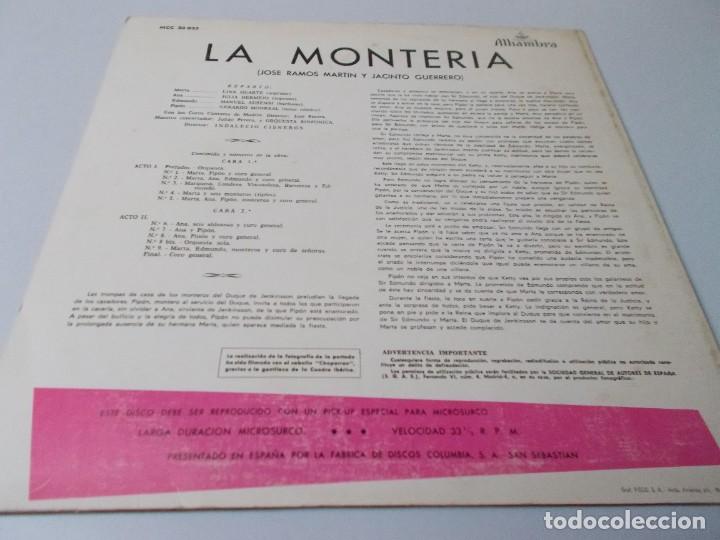 Discos de vinilo: LA MONTER&Iacute;A Alhambra - Foto 2